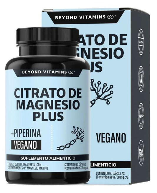 Beyond Vitamins | Citrato de Magnesio Plus