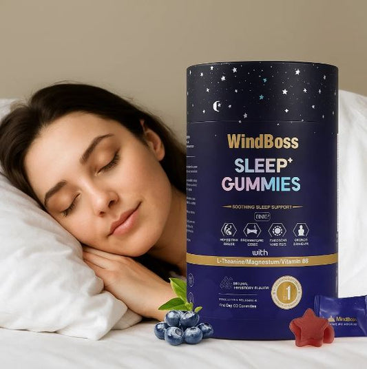 WindBoss Dream Gummies™:Duerme rápido, profundo y despierta con energía