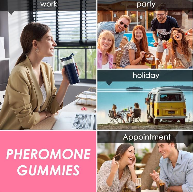 FeroGummies™:Gomitas de Feromonas Femeninas