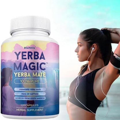 Yerba Magic™:Claritad Mental + Energía Natural en Cada Cápsula