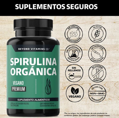 Beyond Vitamins | Spirulina Organica