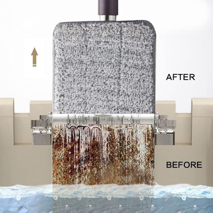 Mop Mágico 360° UltraClean™:Sin Esfuerzo, Sin Dolor: Adiós a Agacharte