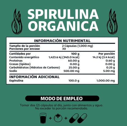 Beyond Vitamins | Spirulina Organica