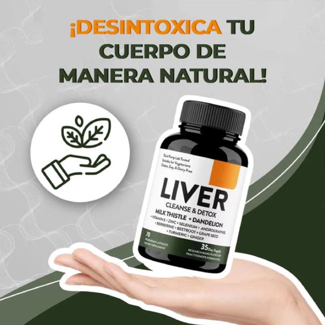 LiverShield PRO®:“Desintoxicación natural para sentirte más liviano cada día”