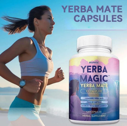 Yerba Magic™:Claritad Mental + Energía Natural en Cada Cápsula