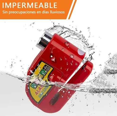SteelGuard X: Pequeño, potente e infalible. ¡Tu mejor guardia personal!🏍️