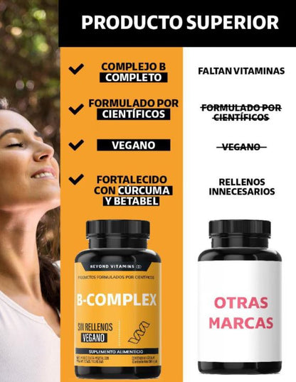 NeuroBoost B-Complex:⚡ ¿Cansancio, estrés o falta de enfoque? Tu cuerpo necesita estas vitaminas B