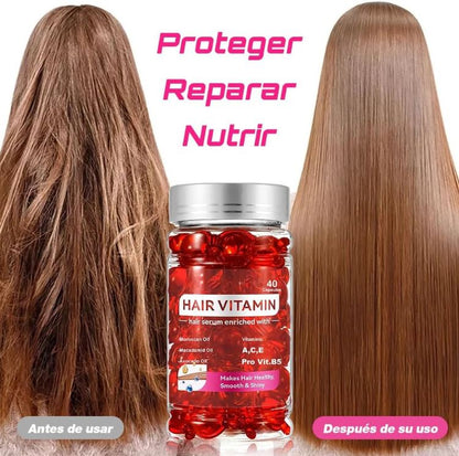 Hair Vitamin™: Di adiós a las puntas abiertas y al frizz