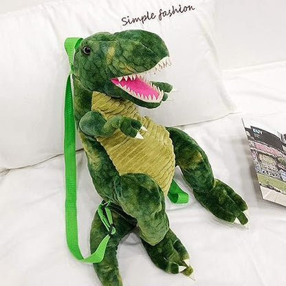 Mochila de Dinosaurio de Felpa con Luz y Sonido mochila realista de dinosaurio de peluche 3D