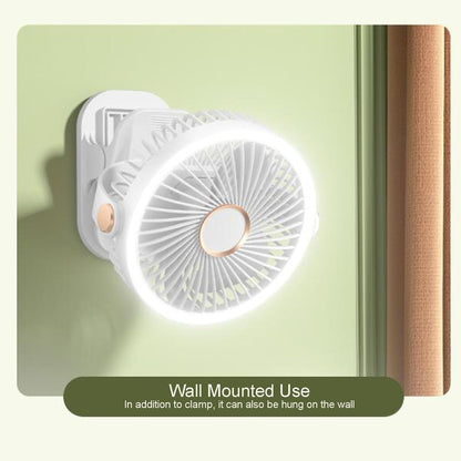 Lighting Clamp fan, Ventilador portatil de clip