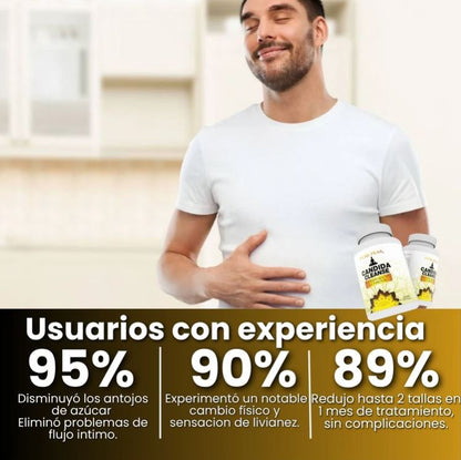Cándida Cleanse MX™:Recupera tu energía desde adentro, dile adiós a la hinchazón