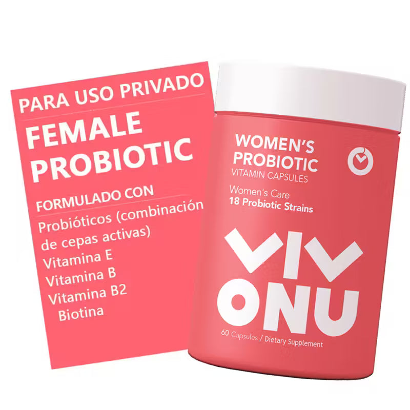 VIVONU Probióticos para la Mujer