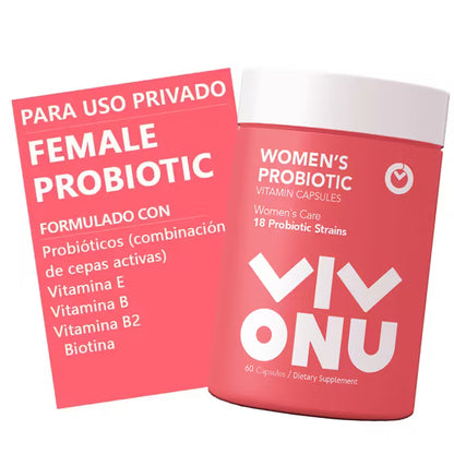 VIVONU Probióticos para la Mujer