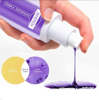 LumiSmile Purple™:🌟 ¡Transforma tu sonrisa en días con el poder del morado!😁🦷