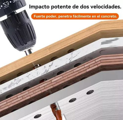 Taladro INALAMBRICO 🧰 Kit De Destornillador Eléctrico 12v