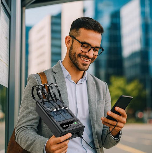 SmartVolt : ¡Adiós a los apagones! Descubre el power bank que se carga con el sol 🌞🔋