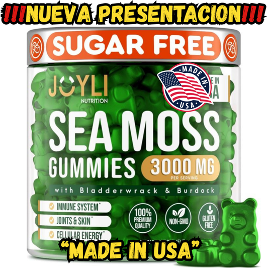 SEA MOSS Gummies:Energía natural, digestión ligera y piel radiante en cada dosis