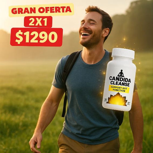Cándida Cleanse MX™:Recupera tu energía desde adentro, dile adiós a la hinchazón