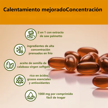 PMPKIN SEED OIL, Gomitas de semilla de calabazas