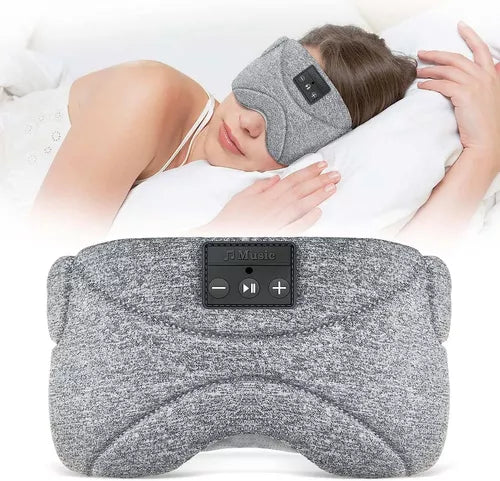 Antifaz Con Auriculares BLUETOOTH🌜 Super Suave Para Dormir
