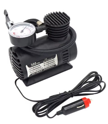Compresor De Aire Mini Para Llanta 300psi Portátil 12v