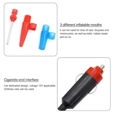 Compresor De Aire Mini Para Llanta 300psi Portátil 12v