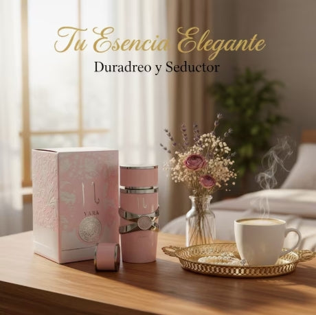 Yara EDP - Perfume de Lujo para Mujer 100 ml | Fragancia Cremosa y Dulce con Notas de Vainilla y Frutas Tropicales | Elegante y Seductor para la Noche y Citas | Regalo Perfecto para Ella | Larga Duración