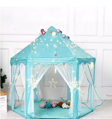 Tienda portátil para niños, tienda de campaña, juguetes para niñas, Castillo de princesa