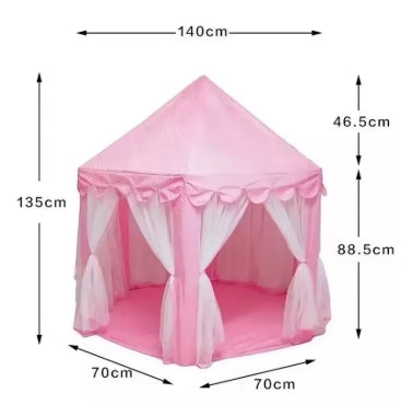 Tienda portátil para niños, tienda de campaña, juguetes para niñas, Castillo de princesa