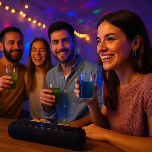 Barra De Sonido Bocina Bluetooth Portátil, Usb, Micrsd Y Aux
