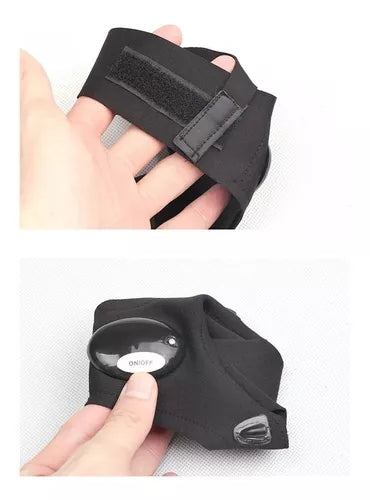 Guantes LINTERNA LED 🔦 A PRUEBA DE AGUA!
