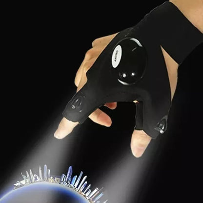 Guantes LINTERNA LED 🔦 A PRUEBA DE AGUA!