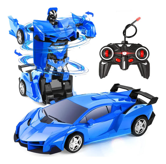 De Auto a Robot en Segundos – Juega, Corre y Gira 360°