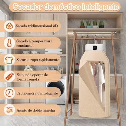 Secadora Portátil de Ropa – Seca hasta 10 kg sin complicaciones
