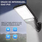 PACK x 4 Luces LED con sensor de movimiento PANEL SOLAR, CONTROL REMOTO! Super Brillante