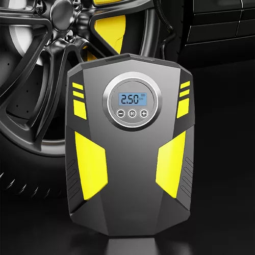 Bomba Infladora Digital Portátil Eléctrica 12v Para Coche