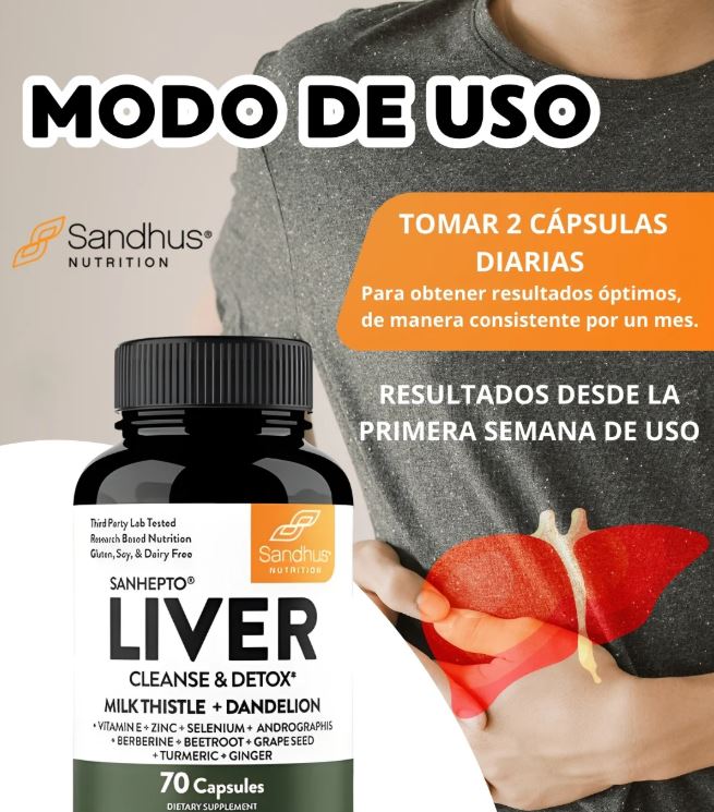 LiverShield PRO®:“Desintoxicación natural para sentirte más liviano cada día”