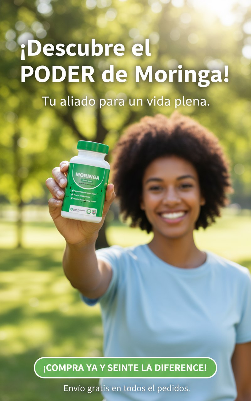 Suplemento Moringa Dietético 60 Capsulas