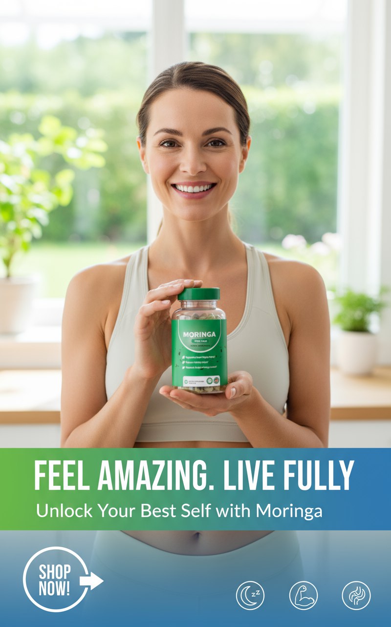 Suplemento Moringa Dietético 60 Capsulas