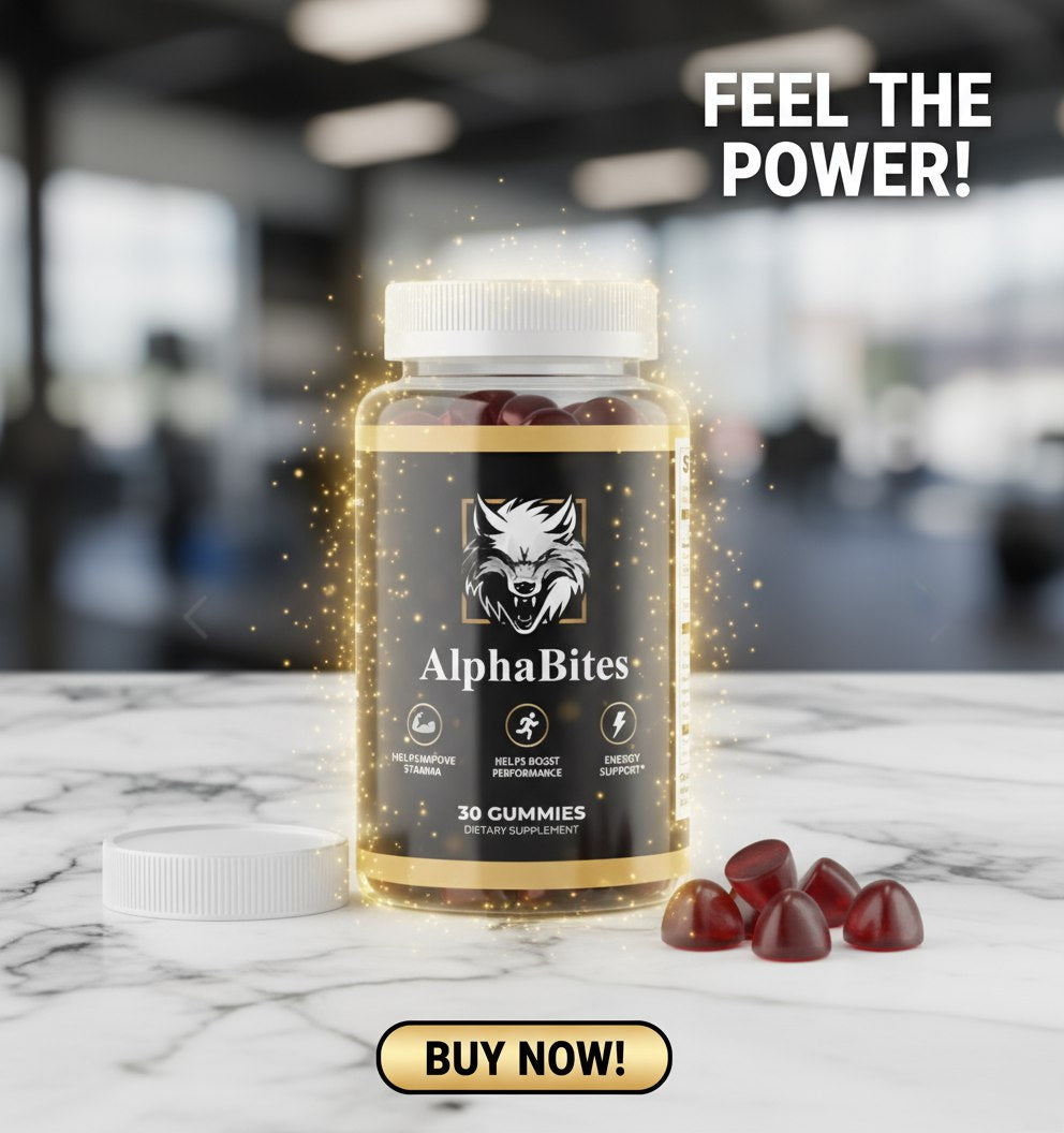 Suplemento Alpha Bites Oxido, Testosterona 30 Gomas