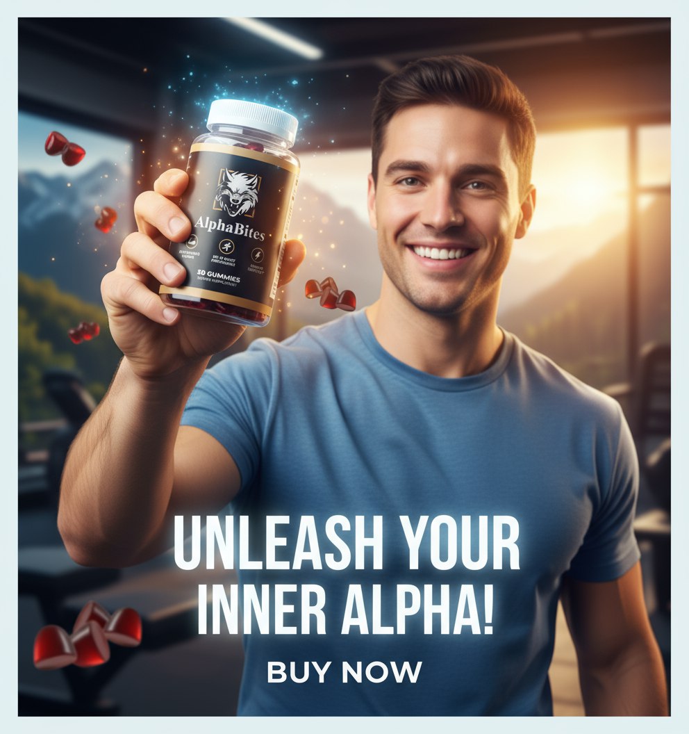 Suplemento Alpha Bites Oxido, Testosterona 30 Gomas