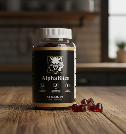 Suplemento Alpha Bites Oxido, Testosterona 30 Gomas