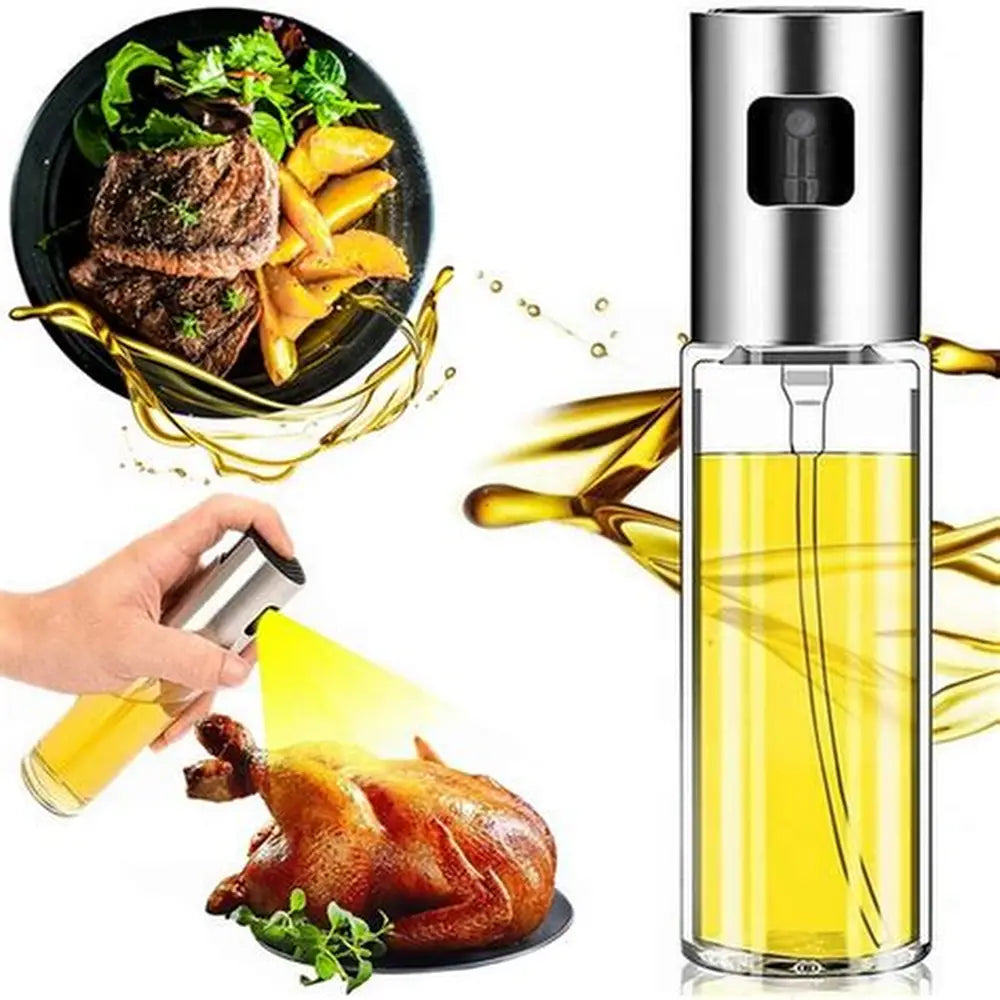 Spray de aceite Capacidad del pulverizador de aceite de 100 ml de vidrio y material plástico
