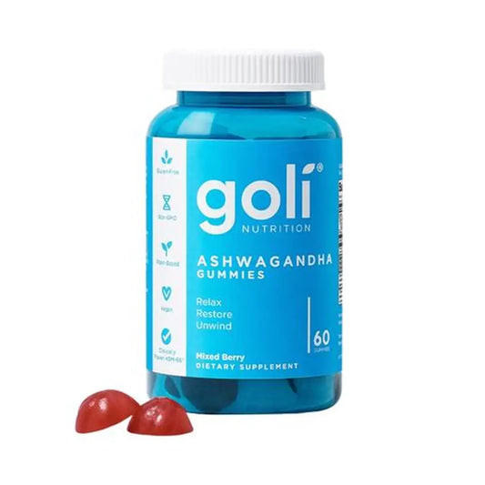 Suplemento Goli Ashwaganda 60 gomas