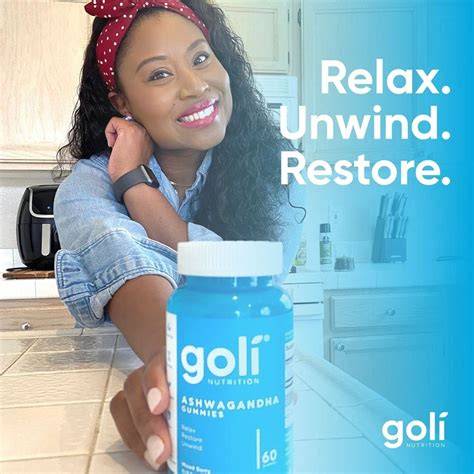 Suplemento Goli Ashwaganda 60 gomas