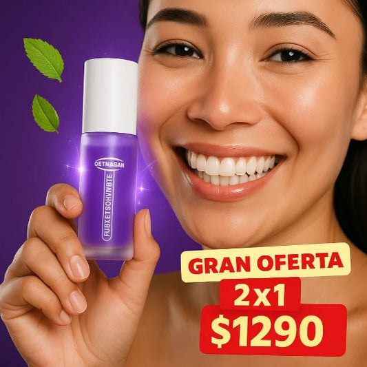 LumiSmile Purple™:🌟 ¡Transforma tu sonrisa en días con el poder del morado!😁🦷