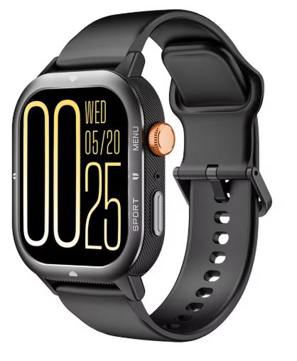 Reloj inteligente CUBOT U1 deportivo resistente al agua para hombres, pantalla ultradelgada de 1.93", frecuencia cardíaca, rastreador de actividad física, llamada Bluetooth