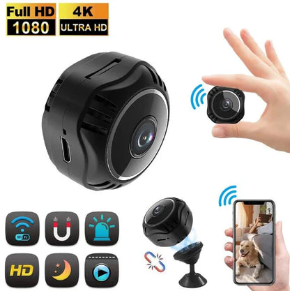 W8 SmartCam 360™:Detección de movimiento + visión nocturna: tu guardián las 24 horas