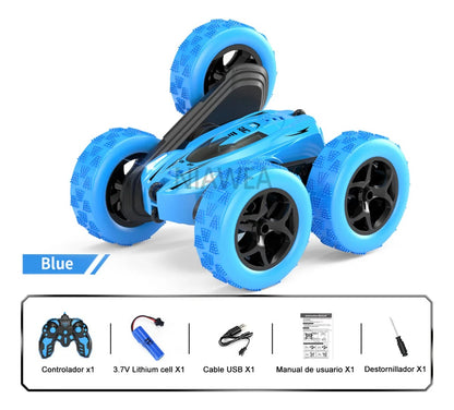 Carro Control Remoto Recargable Rotación 360°  Niños