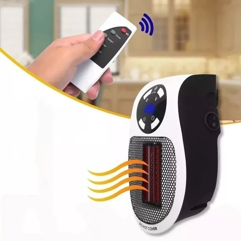 Calefactor con CONTROL REMOTO 🖲️ 500W🌡️ Portable Heater